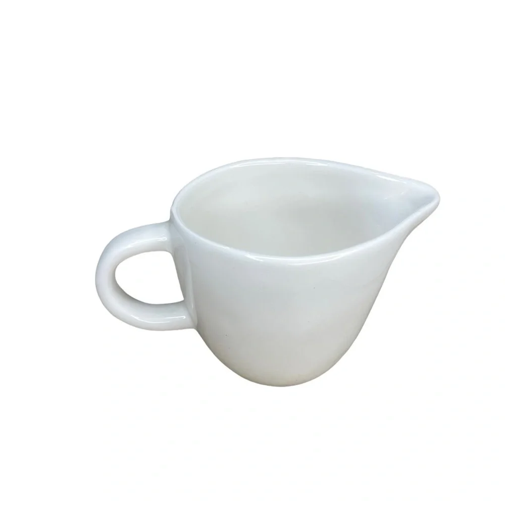 Rae Dunn Cow POUR Typewriter Font Creamer Pitcher